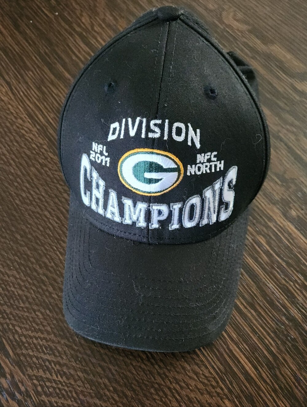 Green Bay Packers 2011 NFL 🏈 Football NFC Champions Ball Cap EUC $14